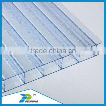 pc hollow sheet for building uv protection 10years warranty