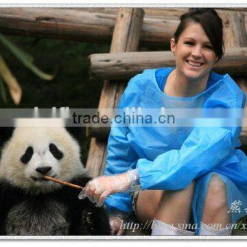 PE Film Laminated Spunbond Nonwoven for Medical Bedsheet or Disposable Gown photo-2