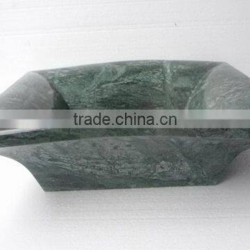 Indian Dark Green Marble Wash Basin photo-4