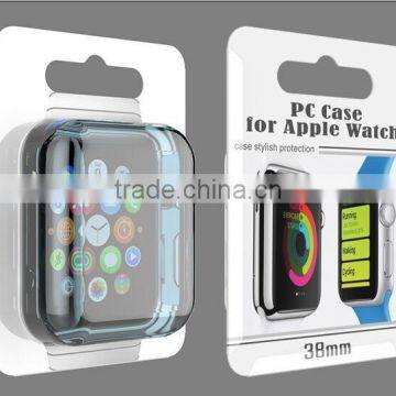 2015 wholesale high transparent eco-friendly tpu case for Apple watch