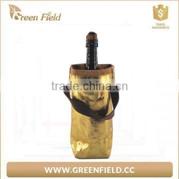 Washable Custom Insulated Tyvek Paper Wine Bottle Bag Cooler photo-4