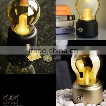 England Style Retro Bulb Light, LED Charge Table Lamp Night Lamp photo-4