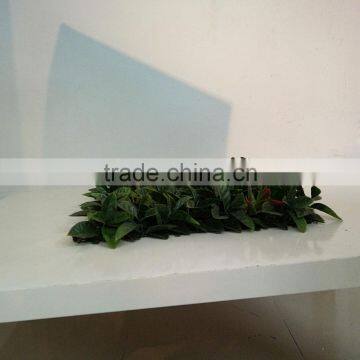 Decorative Orange Leaf Garden Artificial Grass Fence photo-3