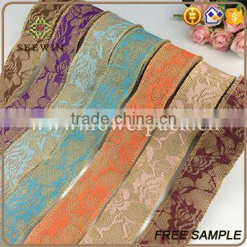 Decorative Lace Christmas Gift Ribbon photo-6