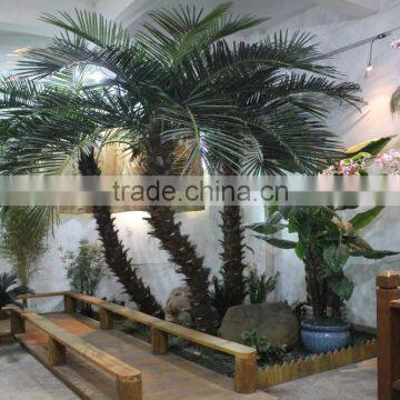 hot sale indoor/outdoor decorative tree used wholesale artificial fake palm tree