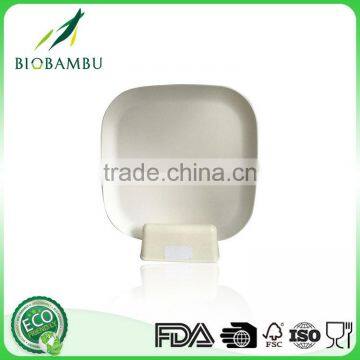 Environmental Non-toxic OEM Available Bamboo Fiber Fruit Plate photo-4