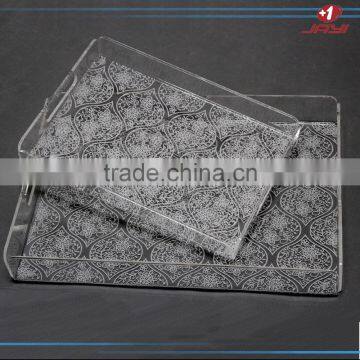 High Quality Clear Acrylic Tray,Custom Printed Serving Tray photo-6
