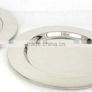 Stainless Steel Charger Plate