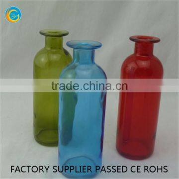 Dark Color Round Antique Glass Vases Home Decorate photo-5