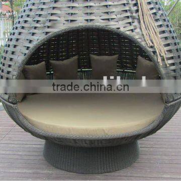 Outdoor bird's nest rattan chairs