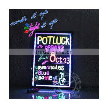 Kids LED Writing Board/ Wireless LED Message Board/ Merry Christmas LED Writing Board for Gift photo-5