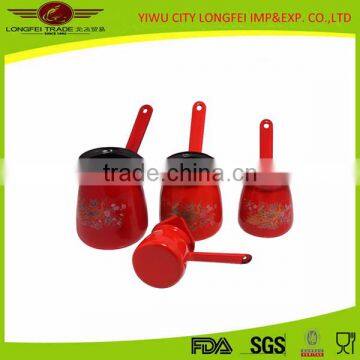 Red Color Enamel Coffee Warmer /coffee Pot photo-2