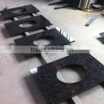 Cheap Price Pure black granite vanity top