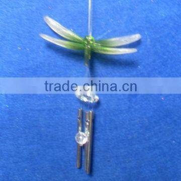 Hand Weaving Craft Acrylic Metal Wind Chime Home Hanging Decoration photo-5