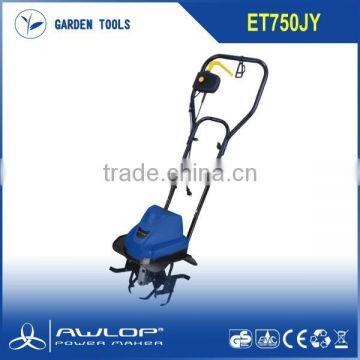 750W electric tiller /garden digging tools