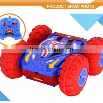 Roll Over Cars Remote Control Stable RC Car Jumping Tumbling 4WD Electric Toy Bounce Car With Tire Inflator Elektric Car photo-3