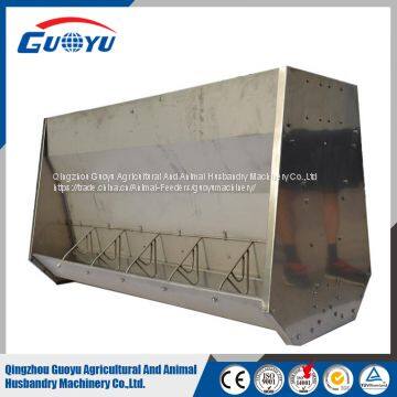 Galvanized Livestock Feeding Trough/Pig Chicken Farming Equipment/Automatic Trough for Sale photo-2