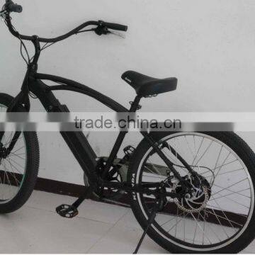 2017 Newly Design 26 Inch Aluminum Electric Beach Cruiser Bike photo-4