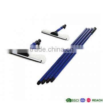 commercial window squeegee with long handle, window cleaning mop