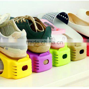 Thick Plastic One-piece Shoe Stand , Shoe Storage Rack