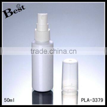 Promotion 2017 Hot New Product Hot Selling White Empty Cosmetic Toner Fragrance Perfume 50ml Price Plastic Spray Bottle of Water photo-6