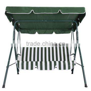 Outdoor Green Strip Garden, Patio & balcony Swing Chair for hot sale