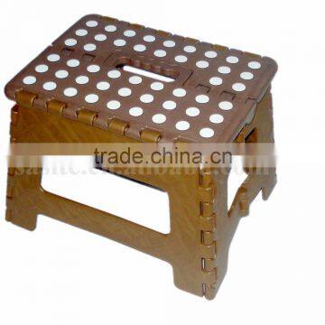 Indoor Outdoor Plastic Adjustable Folding Step Stool photo-2
