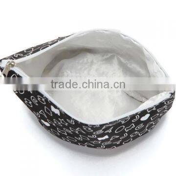 Dyed Cotton Travel Coin Purse Cosmetic Pouch Small Makeup Purse photo-4