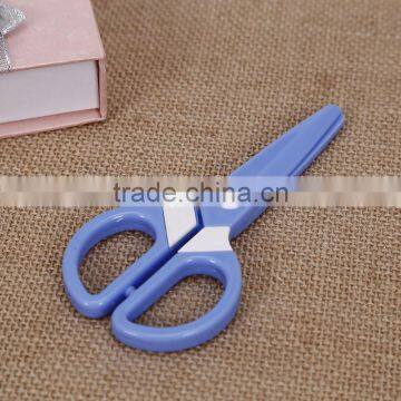 CIJ03-- Hot Sale All Plastic Student Scissors , Safe Scissors photo-5