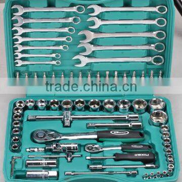 78pcs 1/4"&1/2"Dr.Socket Wrench Set