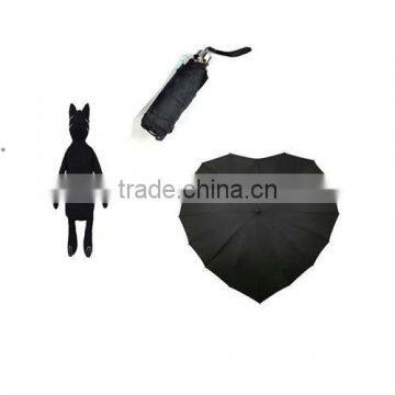 foldable cat heart shape umbrellas