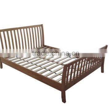 Solid Wood Furniture Bed for Bedroom Set photo-3