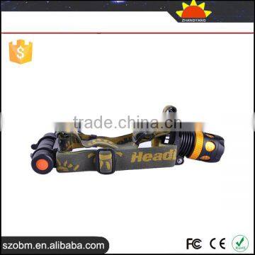 Long Range Headlamp K13 T6 LED 2000 Lumens 3 Mode High Power LED Hunting Headlamp(Black) photo-3