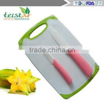 Manufacturers Selling 3 Sets Ceramic Knife With Plastic Cutting Board Combination Suit photo-6