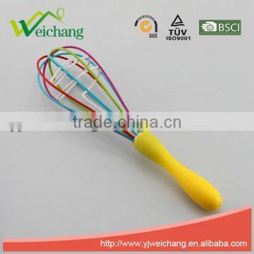 WCJ732 New Design Funny Shape Egg Whisk Silicone Wire Whisk, Egg Frother, Milk & Egg Beater Blender Hot Sales photo-2