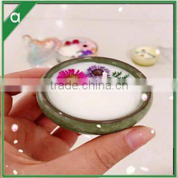 Creative Ice Cream-Colored Ceramic Scented Candle Ceramic Cup Soybean Aromatherapy photo-3