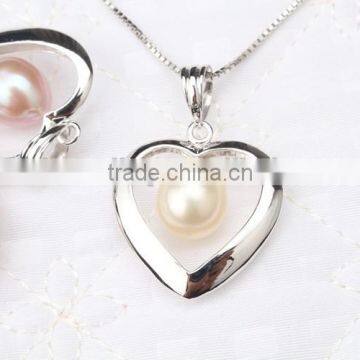 Heart Shap Pearl Pendants photo-3