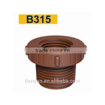 TY High Quality PP Threaded Pipes&fittings FEMALE MALE ADAPTER Eco-friendly Cheap Price Full Size Factory Price List Discount photo-2