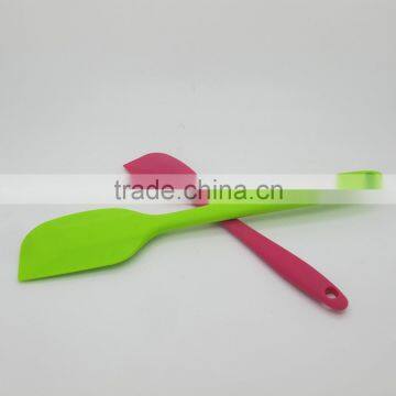 FDA approved private lable silicone spatula with plastic handle