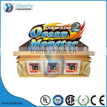 2016 fish arcade fish hunting game Ocean monster jostick fish game Ocean king 2 with high win rate