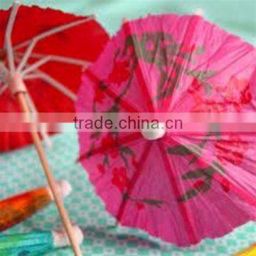 2014 newest parasols and picks for decoration