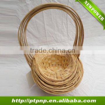 Eco-friendly handmade Bamboo Basket for home and garden