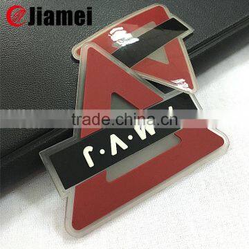 OEM/ODM cheap pvc raised stitching custom 3d rubber patch