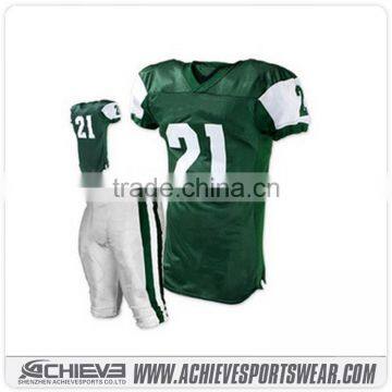 Custom sublimated American Football Jerseys with players numbers