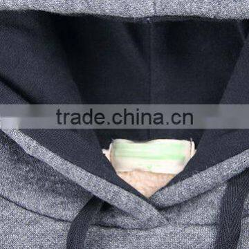 Striped Sleeve Thicken Warm Boys Winter Hoodie
