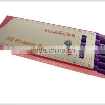 Kearing Auto Vainishing Marker in dual tip violet color 1.0mm fiber tip and 0.5mm metal tip #AV1005