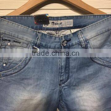 GZY Blue Straight Men Jeans Stock Lot In Bulk For South America 2017 photo-4