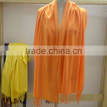 2015 Fashion Lady Classic Hot Popular Plain Soft Bamboo Fiber Viscose Shawl Scarf photo-5