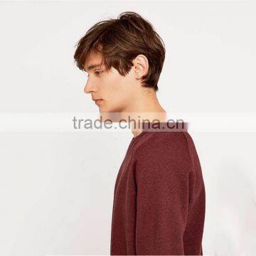 Cheap Brown Pullover Hoodies O-neck Plain Hoodie High Quality Hoodies photo-3