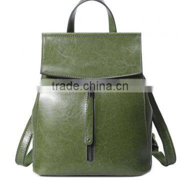 Zm35793a Fashion Vintage Women Bag Girls Leather Backpack